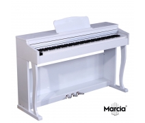 Marcia Mk-900w 88 Tuş Lake Hammer Action Tuş  Dijital Piyano (Parlak Beyaz)