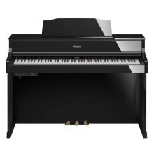 Roland HP 605 PE Parlak Siyah Dijital Piyano