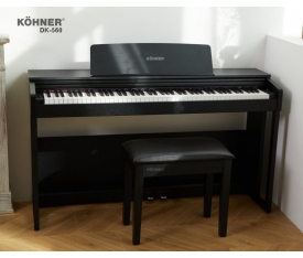 Köhner DK-560 BK Dijital Konsol Piyano