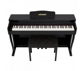 Köhner Slp-275 Bk (Lake Siyah)  Dijital Konsol Piyano 