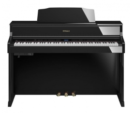 Roland HP 605 PE Parlak Siyah Dijital Piyano