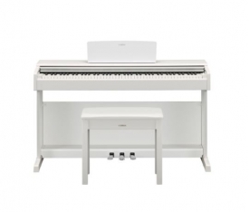 Yamaha YDP144WH Dijital Piyano (Mat Beyaz)